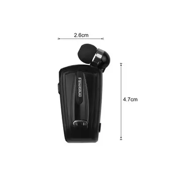 1tk Professionaalsed Kõrvaklapid Praktilise Mugav Seljas ABS Bluetooth 4.0 Ülestõstetav Kaasaskantav Kõrvaklapid  10