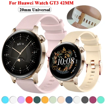 20mm GT 2 Silikoon Rihmad Huawei Honor Magic Vaadata 2 42mm Watchband Sport Smart watch Asendamine GT2 GT3 GT 3 42mm Käevõru  10