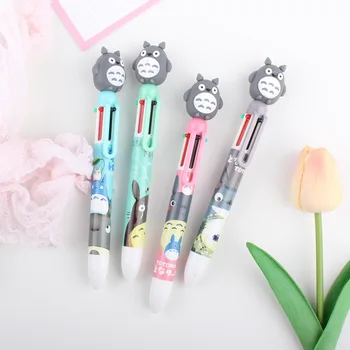 30Pcs/komplekt 6 Värvi Pliiats Armas Anime Totoro Pastapliiats Kooli Asukoht Kirjalikult Asjade Kirjatarvete Kingitus  5