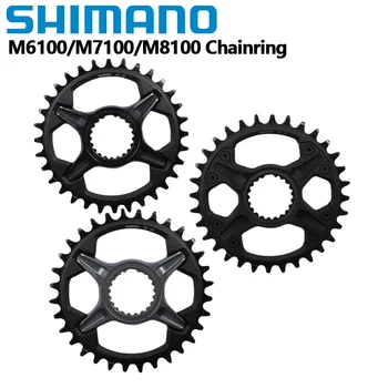 Shimano CRM75 Chainring Jaoks SLX M6100 M7100 M8100 12 Speed Bike Jalgratta Osad Käik Crankset 30T 32T 34T SM-CRM75 Crown 12s Bike  10