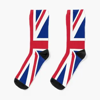 Union Jack Inglismaa Meeskonna Sokid Puuvillased Mustriga Sügis Armas Parim Daamid Mugav Naljakas Sport Unisex Meeste Must Naiste  10